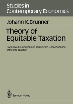 Cover Theory of Equitable Taxation (eBook, PDF)