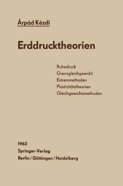 Erddrucktheorien (eBook, PDF) Erddrucktheorien (eBook, PDF)