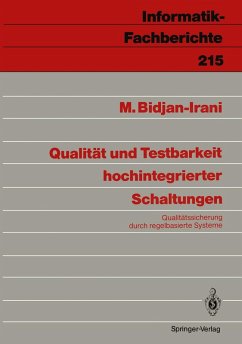 Qualität und Testbarkeit hochintegrierter Schaltungen (eBook, PDF) - Bidjan-Irani, Mehrdad