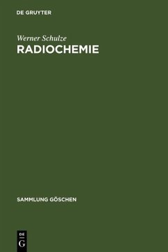 Radiochemie (eBook, PDF) - Schulze, Werner