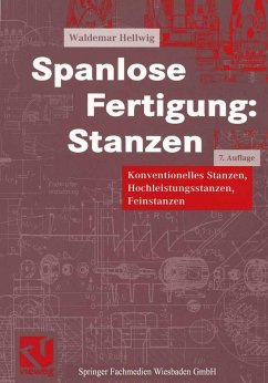 Spanlose Fertigung: Stanzen (eBook, PDF) - Hellwig, Waldemar