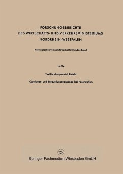 Cover Quellungs- und Entquellungsvorgänge bei Faserstoffen (eBook, PDF)