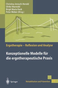 Cover Konzeptionelle Modelle für die ergotherapeutische Praxis (eBook, PDF)