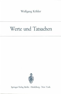 Cover Werte und Tatsachen (eBook, PDF)