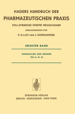 Chemikalien und Drogen Teil A: N-Q (eBook, PDF) - List, P. H.; Hörhammer, L.
