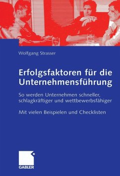 Erfolgsfaktoren für die Unternehmensführung (eBook, PDF) - Strasser, Wolfgang