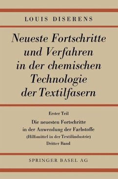 Cover Die neuesten Fortschritte in der Anwendung der Farbstoffe (eBook, PDF)