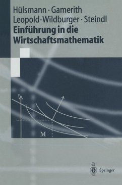 Cover Einführung in die Wirtschaftsmathematik (eBook, PDF)
