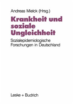 Cover Krankheit und soziale Ungleichheit (eBook, PDF)