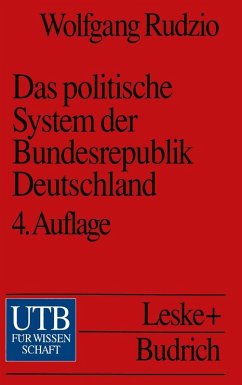 Das politische System der Bundesrepublik Deutschland (eBook, PDF) - Rudzio, Wolfgang