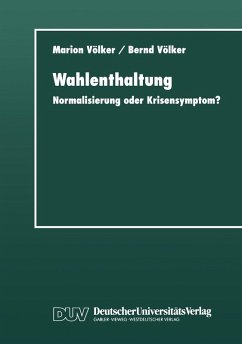 Wahlenthaltung (eBook, PDF)
