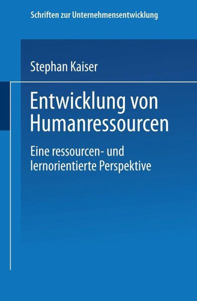 Entwicklung von Humanressourcen (eBook, PDF) Entwicklung von Humanressourcen (eBook, PDF)