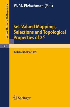 Cover Set-Valued Mappings, Selections and Topological Properties of 2x (eBook, PDF)