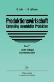 Produktionswirtschaft - Controlling industrieller Produktion (eBook, PDF)