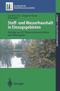 Stoff- und Wasserhaushalt in Einzugsgebieten (eBook, PDF)