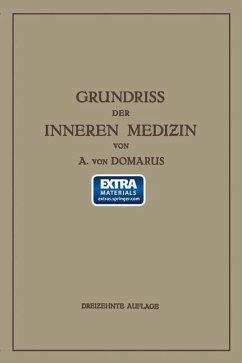 Grundriß der inneren Medizin (eBook, PDF) - Domarus, Alexander Von