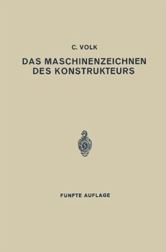 Cover Das Maschinenzeichnen des Konstrukteurs (eBook, PDF)