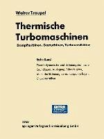 Thermische Turbomaschinen (eBook, PDF) - Traupel, Walter