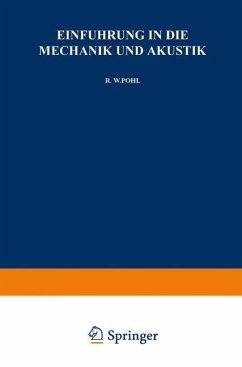 Einführung in die Mechanik und Akustik (eBook, PDF) - Pohl, Robert Wichard