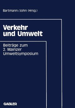 Cover Verkehr und Umwelt (eBook, PDF)