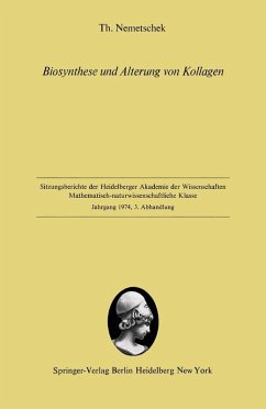 Biosynthese und Alterung von Kollagen (eBook, PDF) - Nemetschek, T.