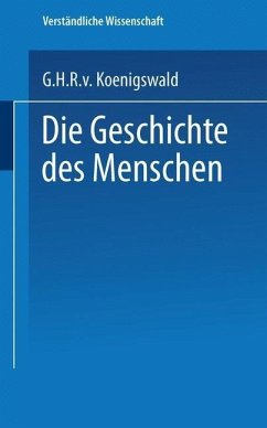 Cover Die Geschichte des Menschen (eBook, PDF)