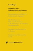 Karl Menger, Ergebnisse eines Mathematischen Kolloquiums (eBook, PDF)