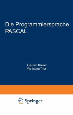 Die Programmiersprache PASCAL (eBook, PDF) - Dietrich, Krekel