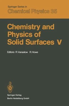 Cover Chemistry and Physics of Solid Surfaces V (eBook, PDF)