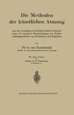 Cover Die Methoden der künstlichen Atmung (eBook, PDF)