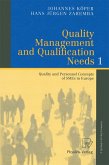 Quality Management and Qualification Needs 1 (eBook, PDF)