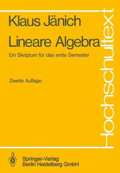 Lineare Algebra (eBook, PDF) - Jänich, K.