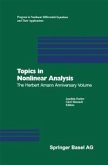 Topics in Nonlinear Analysis (eBook, PDF)