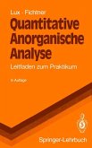Quantitative Anorganische Analyse (eBook, PDF)