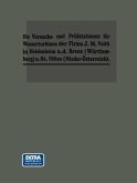 Die Turbinen-Versuchsstationen und die Wasserkraft-Zentralen mit hydraulischer Akkumulierungsanlage der Firma J. M. Voith in Heidenheim a. d. Brenz (eBook, PDF)