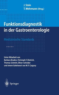 Funktionsdiagnostik in der Gastroenterologie (eBook, PDF)