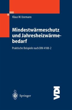 Cover Mindestwärmeschutz und Jahresheizwärmebedarf (eBook, PDF)
