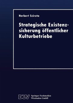 Cover Strategische Existenzsicherung öffentlicher Kulturbetriebe (eBook, PDF)