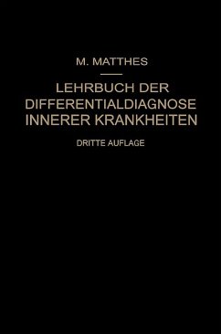 Cover Lehrbuch der Differentialdiagnose Innerer Krankheiten (eBook, PDF)