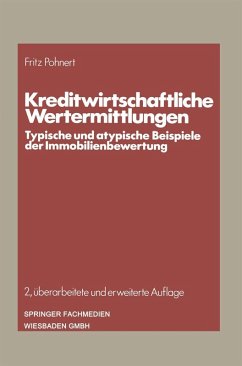 Kreditwirtschaftliche Wertermittlungen (eBook, PDF) - Pohnert, Fritz