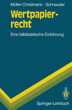 Cover Wertpapierrecht (eBook, PDF)