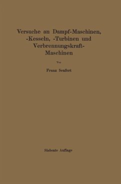 Anleitung zur Durchführung von Versuchen an Dampfmaschinen, Dampfkesseln, Dampfturbinen und Verbrennungskraftmaschinen (eBook, PDF) - Seufert, Franz