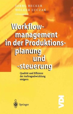 Workflowmanagement in der Produktionsplanung und -steuerung (eBook, PDF)