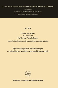 Cover Spannungsoptische Untersuchungen an idealisierten Modellen von geschichtetem Holz (eBook, PDF)