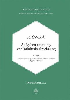 Cover Aufgabensammlung zur Infinitesimalrechnung (eBook, PDF)