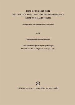 Über die Zustandsgleichung des gasförmigen Acetylens und das Gleichgewicht Acetylen-Aceton (eBook, PDF) - Hölemann, Paul