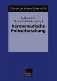 Hermeneutische Polizeiforschung (eBook, PDF)