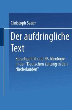 Der aufdringliche Text (eBook, PDF)
