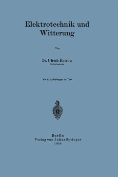 Elektrotechnik und Witterung (eBook, PDF) - Retzow, U.