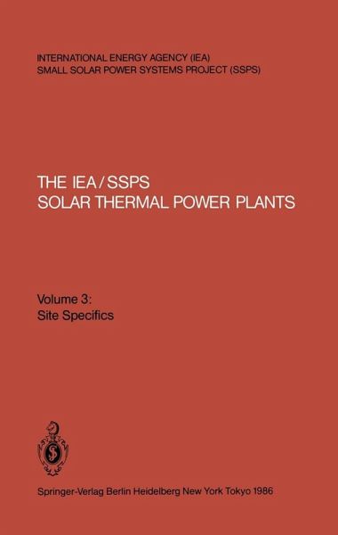 The IEA/SSPS Solar Thermal Power Plants (eBook, PDF)